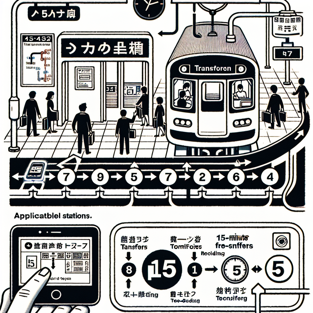 지하철 15분 재승차 무료, 적용대상 역과 환승 횟수 체크하는 법