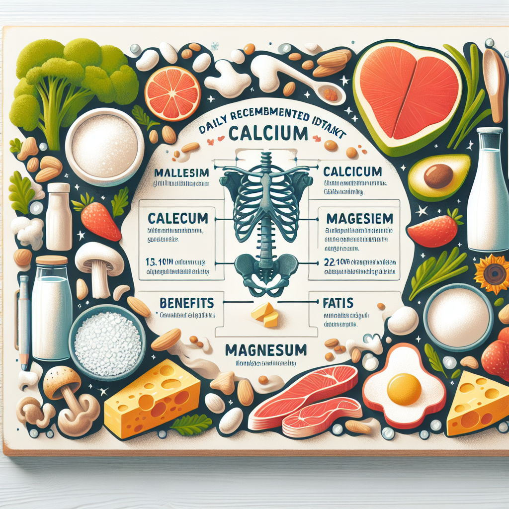 칼슘 마그네슘 하루 권장량, 효능, 그리고 많은 음식 리스트