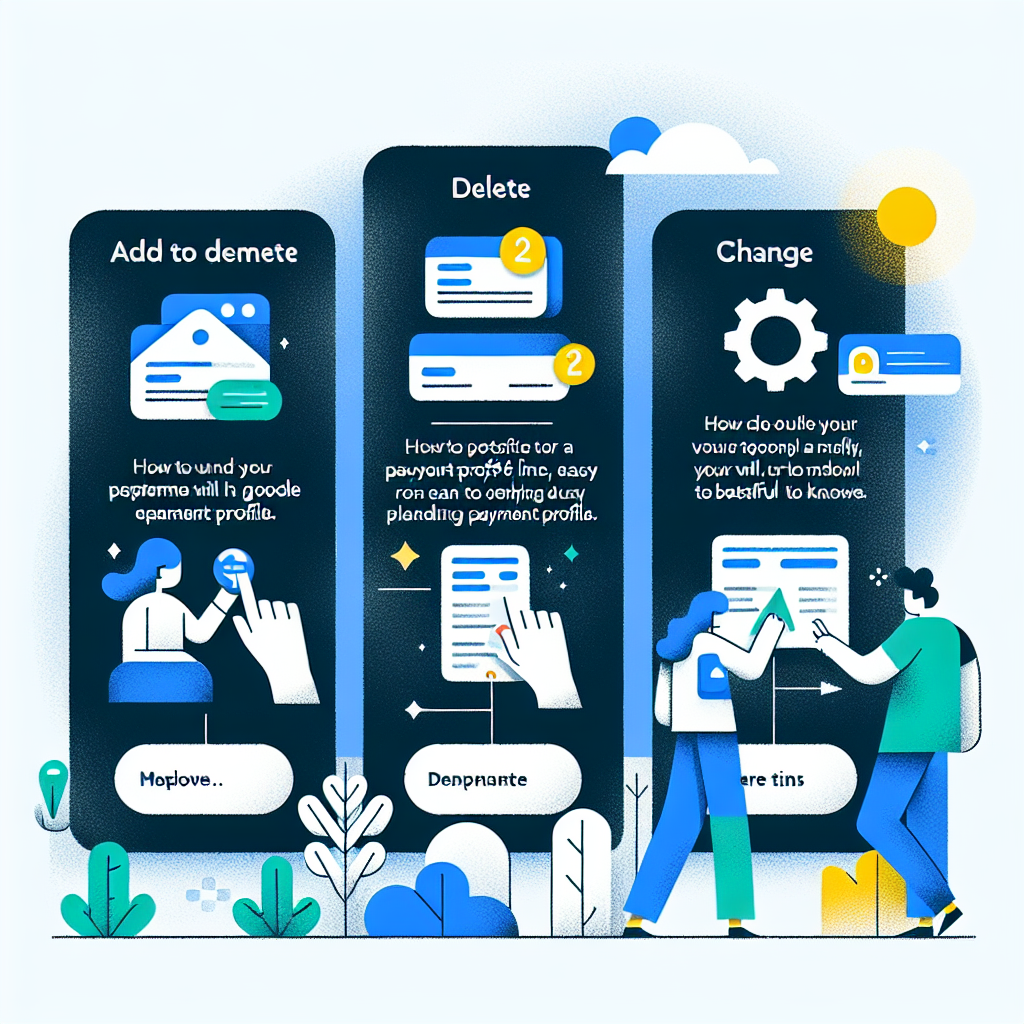 구글 결제 프로필 추가·삭제·변경, 모르면 손해보는 꿀팁!